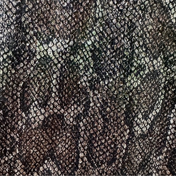 Anthropologie Sequin Snake Joni Pants Women’s Size 6 NWT Brown Gray Animal Print - Picture 12 of 16